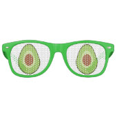 アボカドおもしろいシェード レトロサングラス (正面)