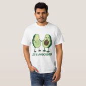 アボカドおもしろいパン Tシャツ (正面フル)