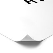 アボカドかわいい愛するアボカドカップルぷん ポスター (角)