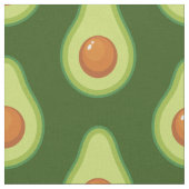 アボカドかわいい野菜の食べ物 ファブリック (クローズアップ)