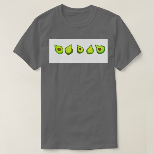 アボカドがすべてだ Tシャツ (デザイン正面)
