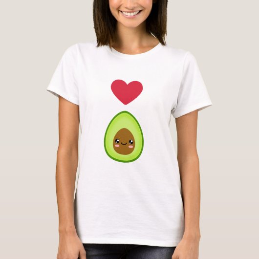 アボカドが大好き Tシャツ (正面)