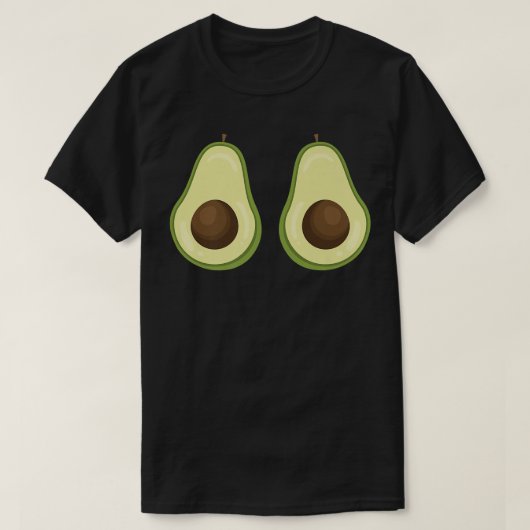 アボカドが大好き Tシャツ (デザイン正面)