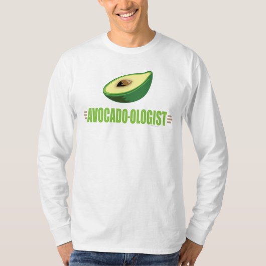 アボカドが好きな人へのギフト Tシャツ (正面)
