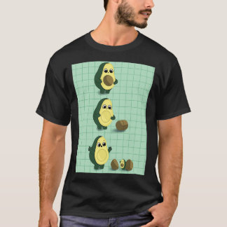 アボカドが新しいアボカドにピットを失う Tシャツ