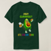 アボカドことわざホーリーグアカモールビーガンベジタリアンメックス Tシャツ (デザイン正面)