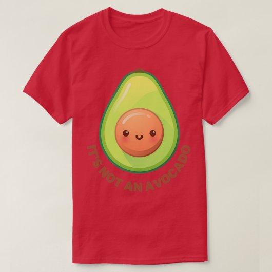 アボカドではない Tシャツ (デザイン正面)