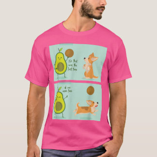 アボカドとコ遊ルギのフェッチ Tシャツ