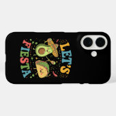 アボカドとタコスのフィエスタ シンコデマヨ Case-Mate iPhoneケース (裏面 (横))