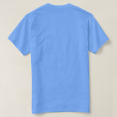 アボカドとハート1 Tシャツ (デザイン裏面)