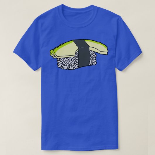 アボカドにぎり Tシャツ (デザイン正面)