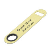 アボカドのおもしろいな元気づける逆立ち緑ピット スピード栓抜き (裏面アングル)