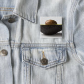 アボカドのクローズアップ 缶バッジ (インサイチュ)