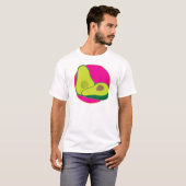 アボカドのグラフィック Tシャツ (正面フル)