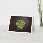 アボカドのスライスした果実(ボウルに入れる) カード (正面)