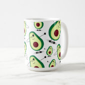 アボカドのスワッグ コーヒーマグカップ (正面右)