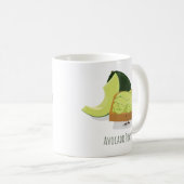 アボカドのトーストの漫画|のマグ コーヒーマグカップ (正面右)