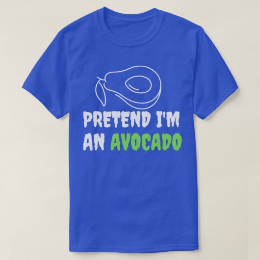 アボカドのフリ Tシャツ (デザイン正面)