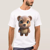 アボカドのフルーツマンガ Tシャツ (正面)