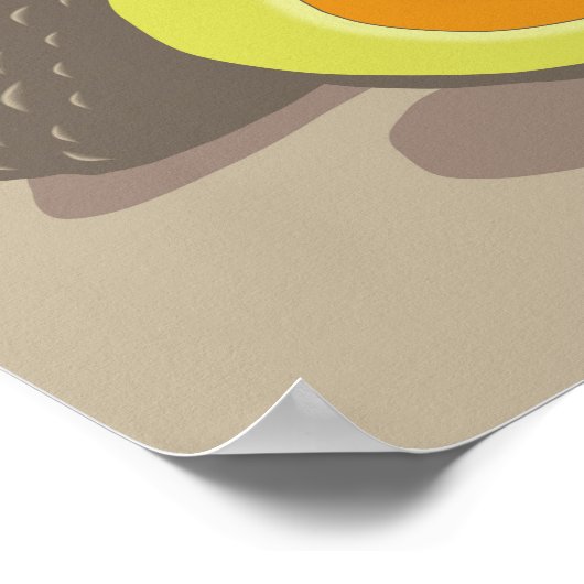 アボカドのポスター ポスター (角)