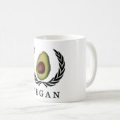 アボカドのマグ コーヒーマグカップ (正面右)