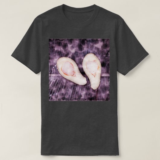 アボカドの恋人の水色 Tシャツ (デザイン正面)
