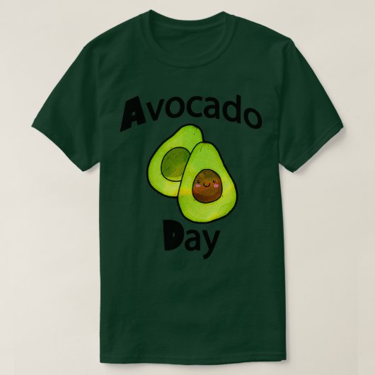 アボカドの日10 Tシャツ (デザイン正面)
