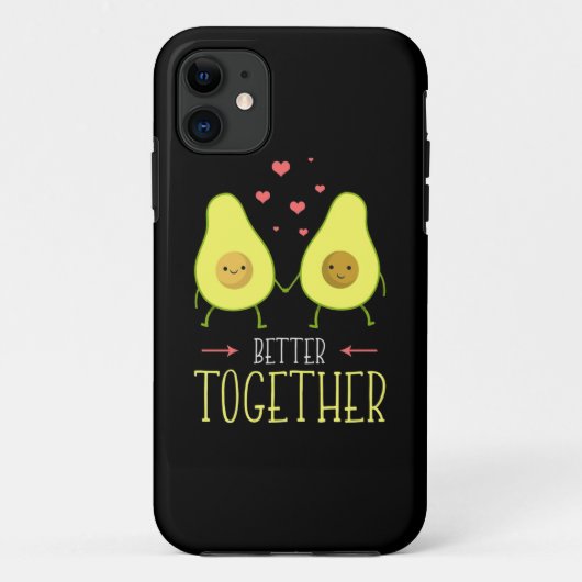 アボカドの組み合わせ Case-Mate iPhoneケース (裏面)