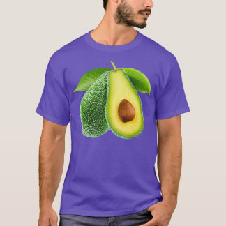 アボカドの緑豊かな自然ギフト Tシャツ