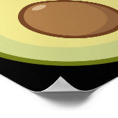 アボカドの衣装 – ハロウィーンビーガン ポスター (角)