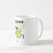 アボカドの誕生日プレゼント コーヒーマグカップ (正面右)