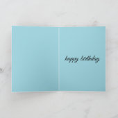アボカドの面白い誕生日 カード (内部)