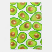 アボカドは水色をスライスする キッチンタオル (縦)