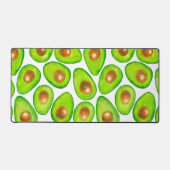 アボカドは水色をスライスする デスクマット (正面)