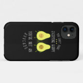 アボカドは皆を幸せにする Case-Mate iPhoneケース (裏面(横))