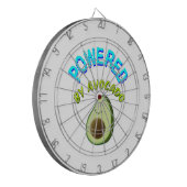 アボカドを使用 ダーツボード (正面左)