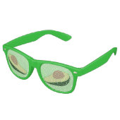 アボカドアイズおもしろいフードシェード レトロサングラス (アングル)