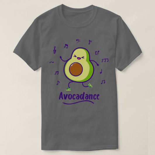 アボカドアボカダン Tシャツ (デザイン正面)