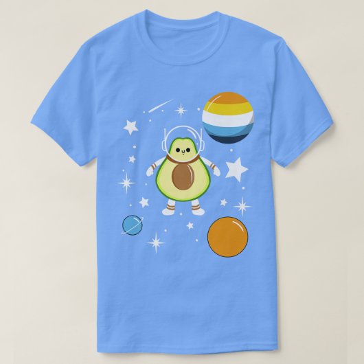 アボカドアロアースプライド Tシャツ (デザイン正面)