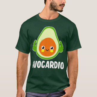 アボカドアヴォカーディオキュートストロングおもしろい Tシャツ