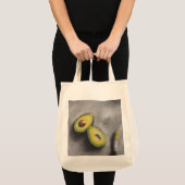 アボカドアートスチルモダンライフブレックファーストヘルシーファット トートバッグ (正面(商品))
