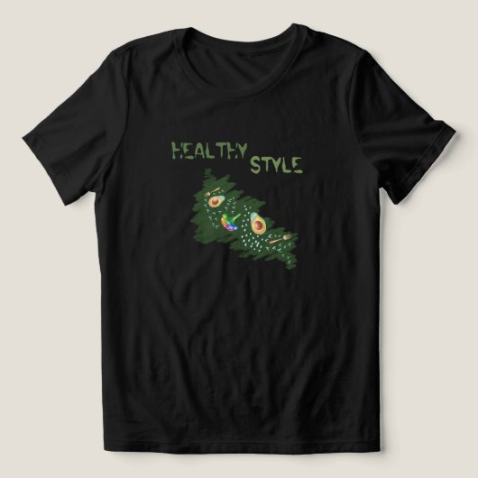 アボカドウェルネス トライブレンドＴシャツ (デザイン正面)