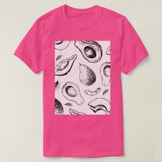 アボカドエキゾチッククラシックワイルドTシャツ Tシャツ (デザイン正面)