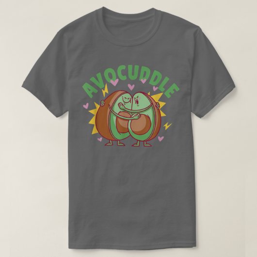 アボカドカドル Tシャツ (デザイン正面)