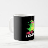 アボカドカーディオエクササイズ コーヒーマグカップ (正面左)