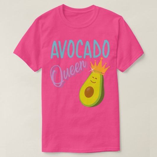 アボカドクイーン Tシャツ (デザイン正面)