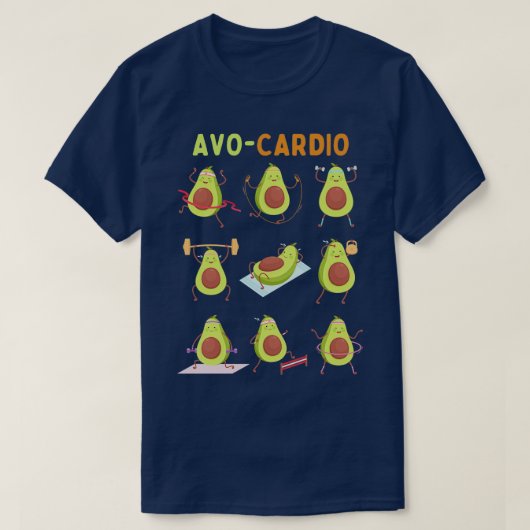 アボカドクラシックアヴォカーディオTシャツ Tシャツ (デザイン正面)