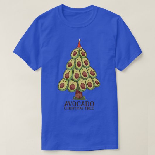 アボカドクリスマス6 Tシャツ (デザイン正面)