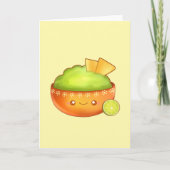 アボカドグアカモールとトルティーヤチップ カード (正面)