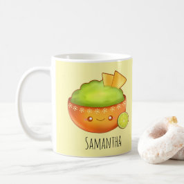 アボカドグアカモールとトルティーヤチップ コーヒーマグカップ